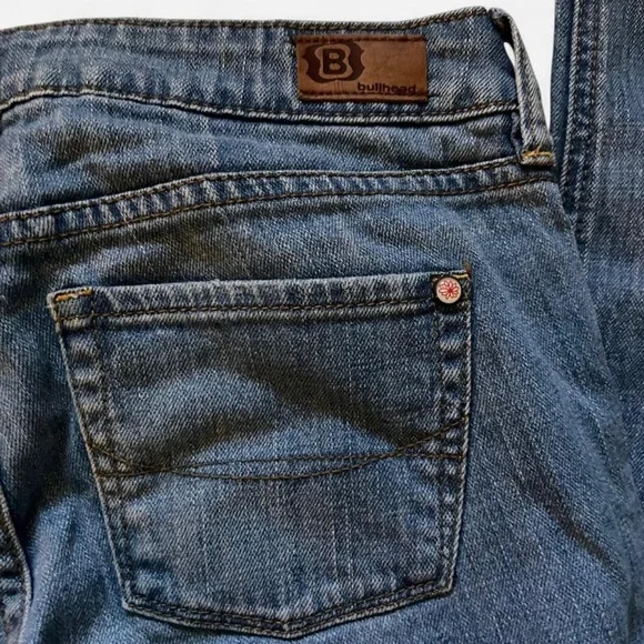 Vintage 90s Bullhead Lowrise Blue Women Jeans - Picture 2 of 7